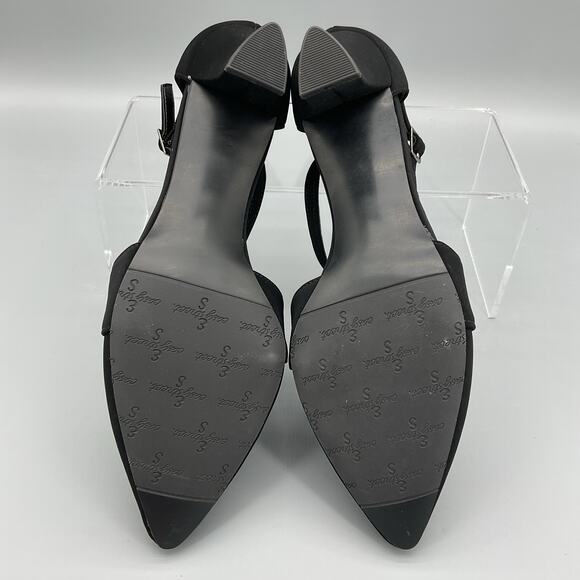 NEW Easy Street Women Elegance Slingback Pumps Black Size 7.5W - Picture 8 of 10